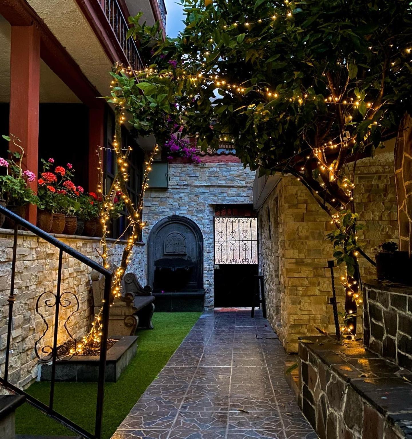 Hotel Del Carmen Tlalpujahua de Rayón 외부 사진