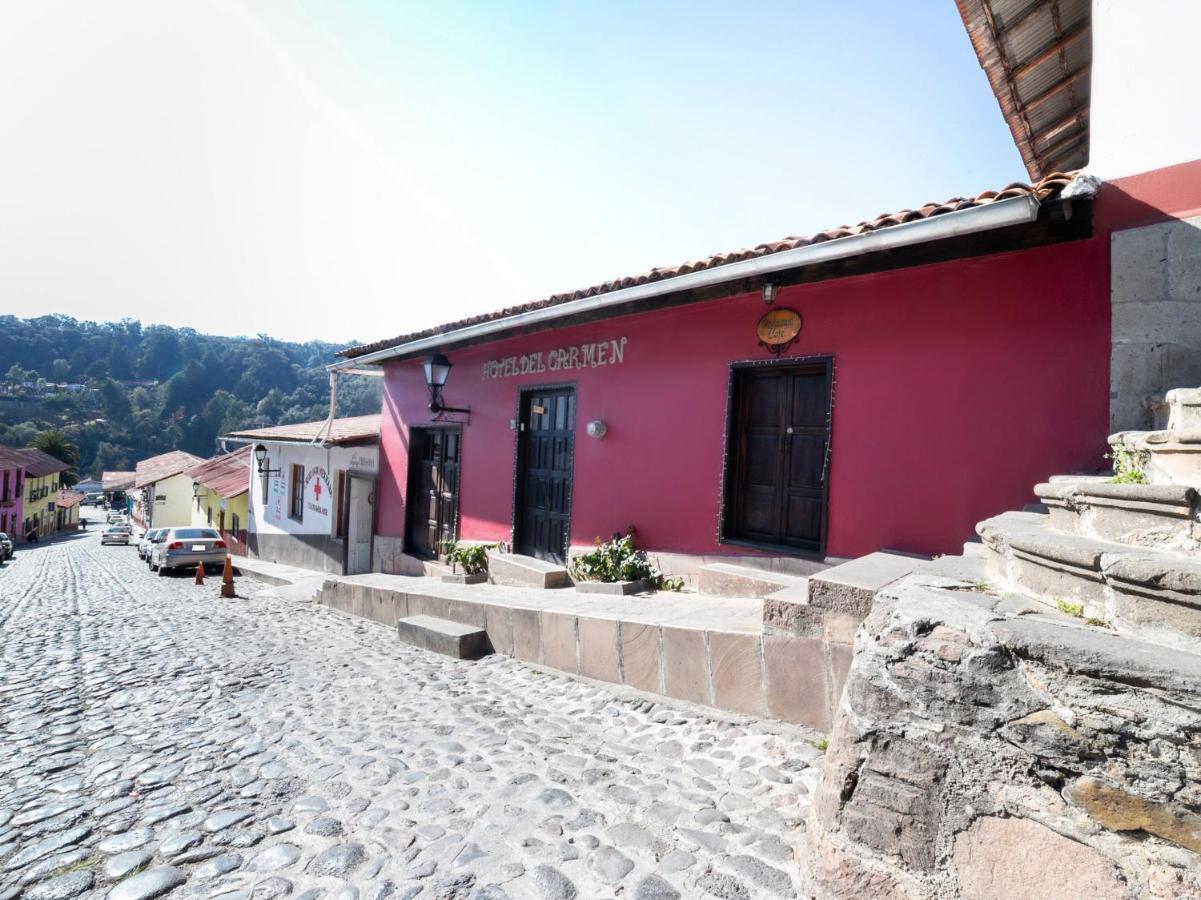 Hotel Del Carmen Tlalpujahua de Rayón 외부 사진